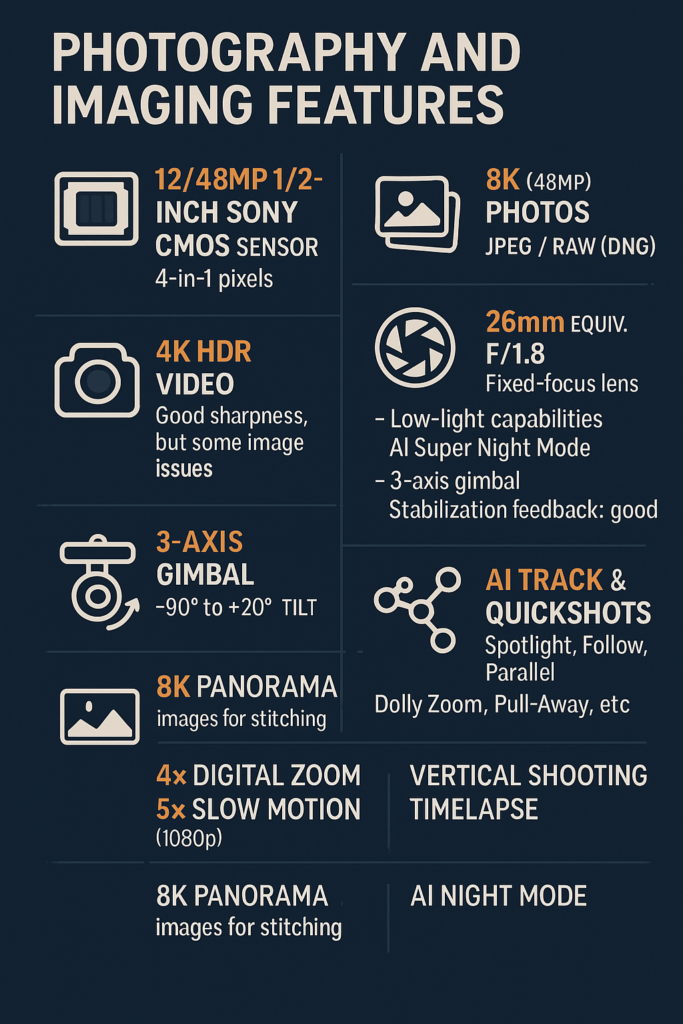 Photography and Imaging Features